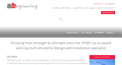Desktop Screenshot of abeng.co.uk